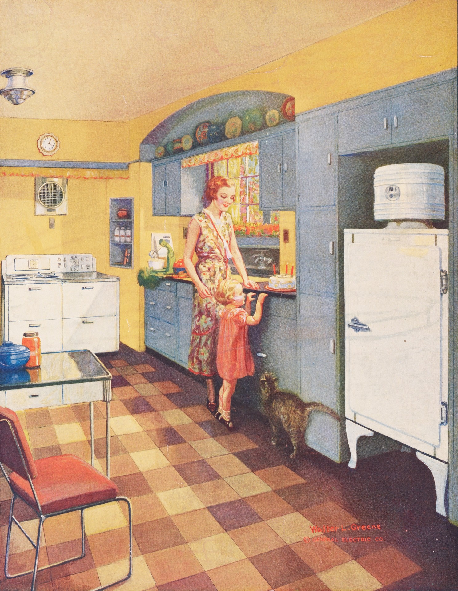 A General Electric Kitchen - by Walter L. Greene