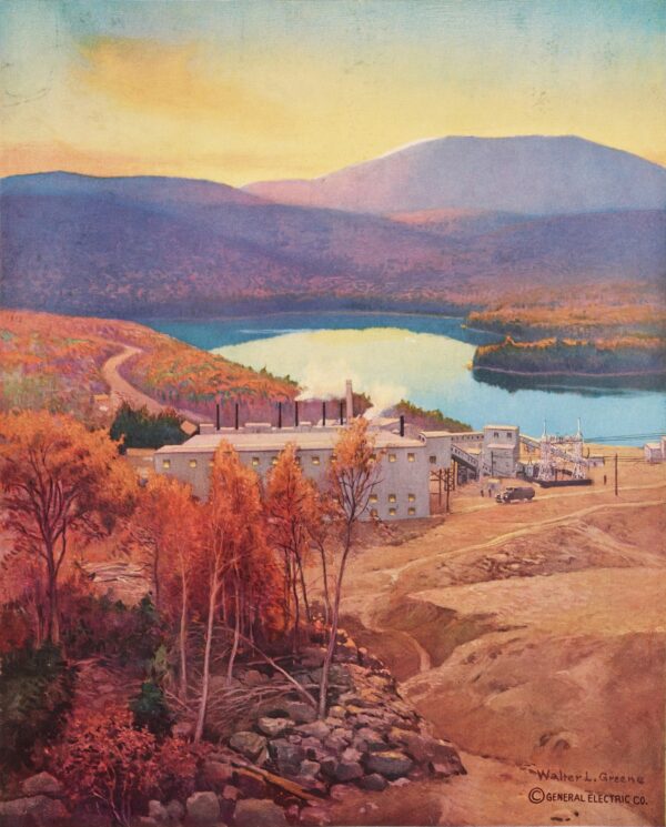 Electricity Speeds the Rebuilding and the Working of a Historic Mine in the Adirondacks - by Walter L. Greene