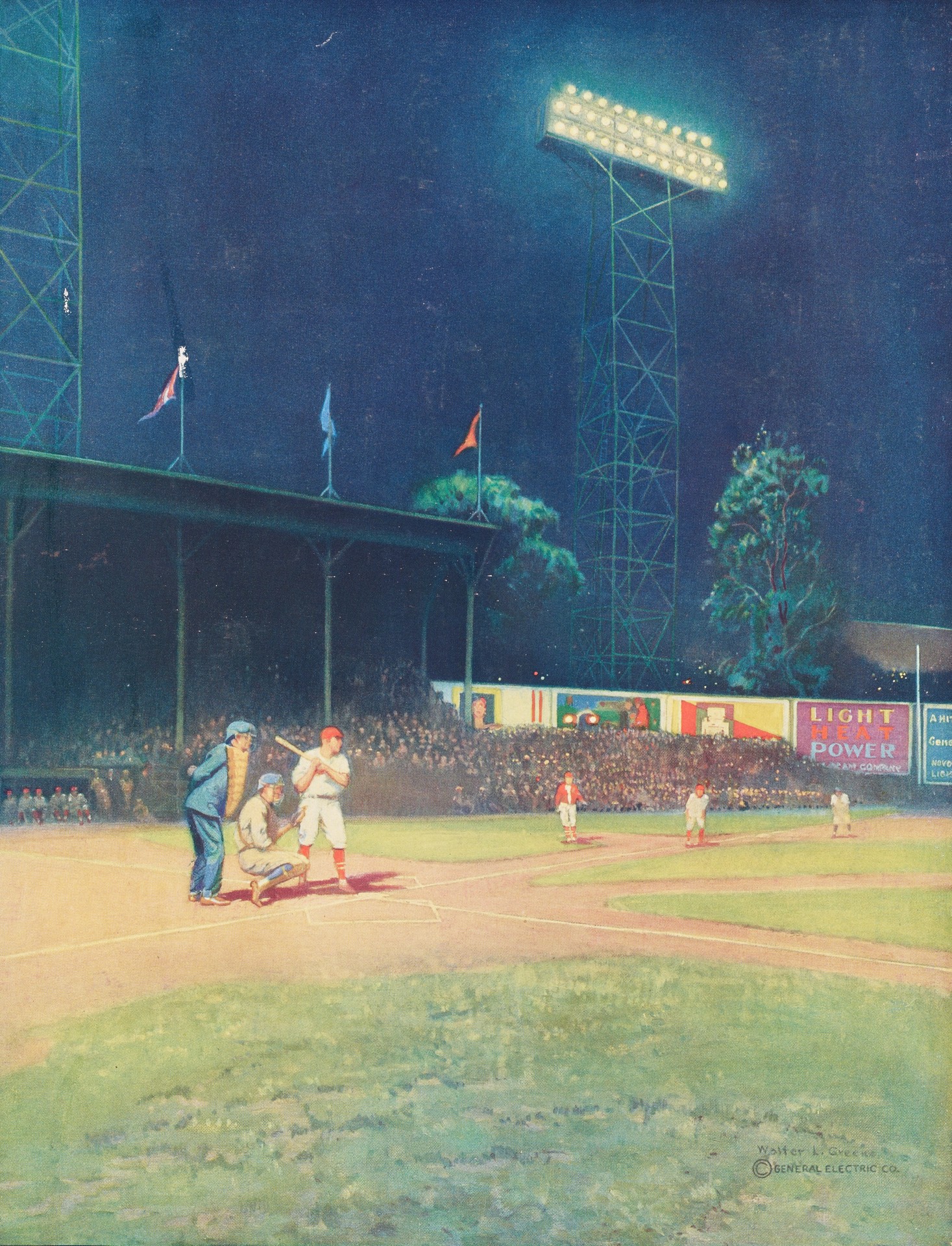 A Great Night for the Ball Game! - by Walter L. Greene