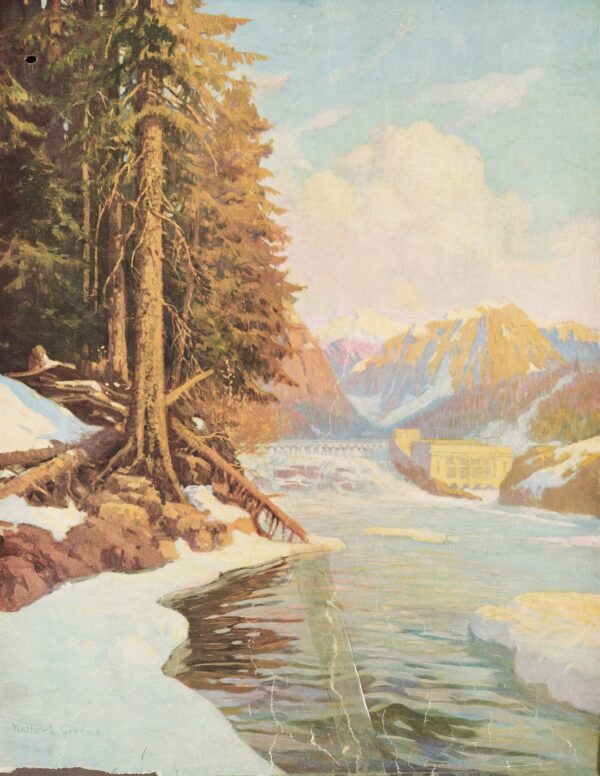 Electric Water Power Contributes to the Conservation of Natural Resources - by Walter L. Greene