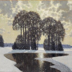 Winter - by Vilhelms Purvītis