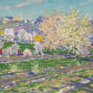 In Spring (Blossom Time) - by Vilhelms Purvītis