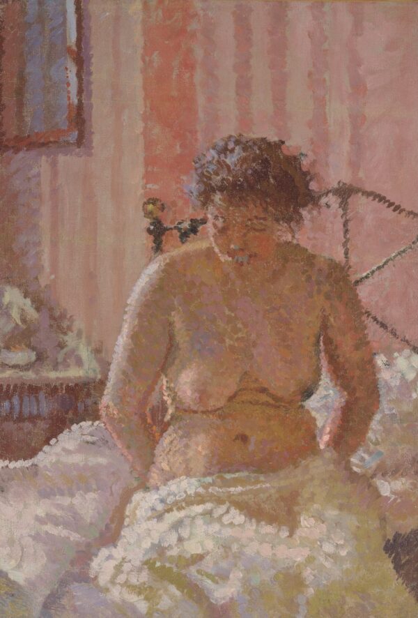Nude in an Interior - by Harold Gilman