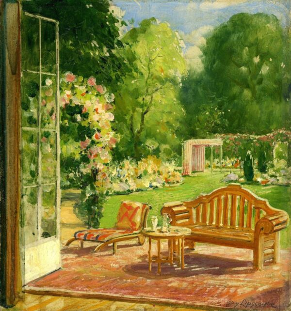 Summer Garden - by Guy Lipscombe - by Guy Lipscombe