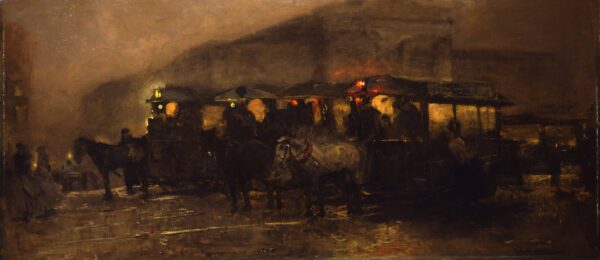 Evening in Dam Square - George Hendrik Breitner