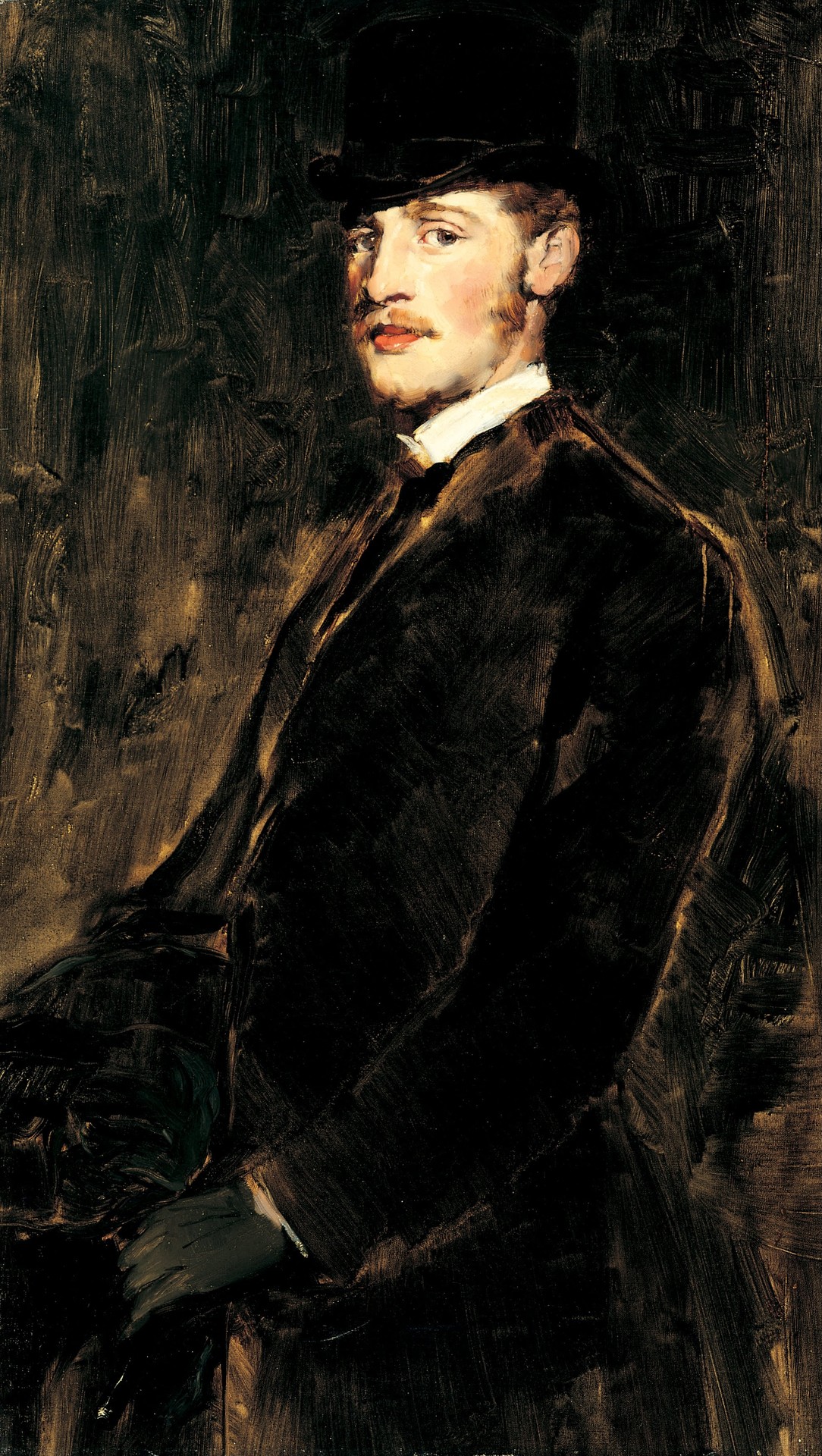 John White Alexander - by Frank Duveneck