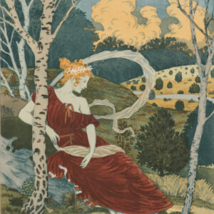 Dans Les Bois - by Eugène Grasset