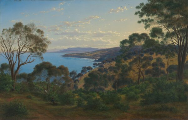 Dandenong Ranges from ‘Beleura’ - by Eugene von Guerard