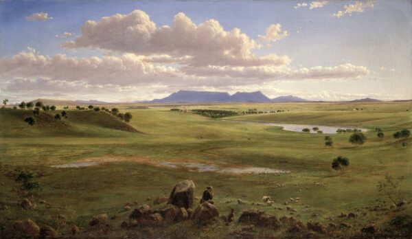 (Stoneleigh, Beaufort near Ararat, Victoria), 1866 - by Eugene von Guerard