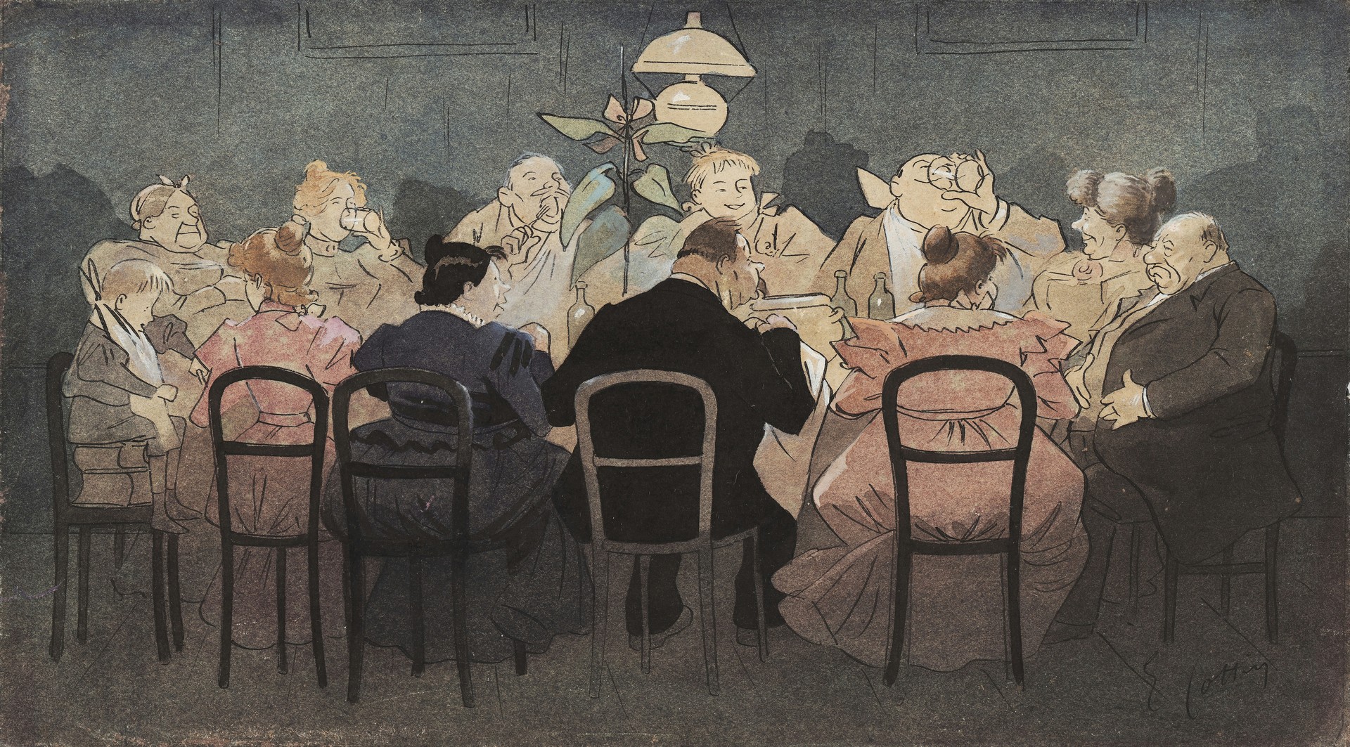 A Festa a Josefine (...) - by Eugene Cottin