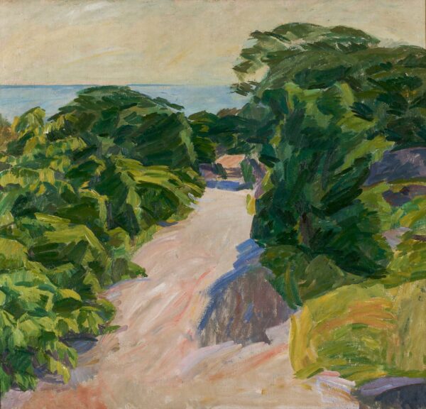 Forest Road, Christiansø - by Edvard Weie