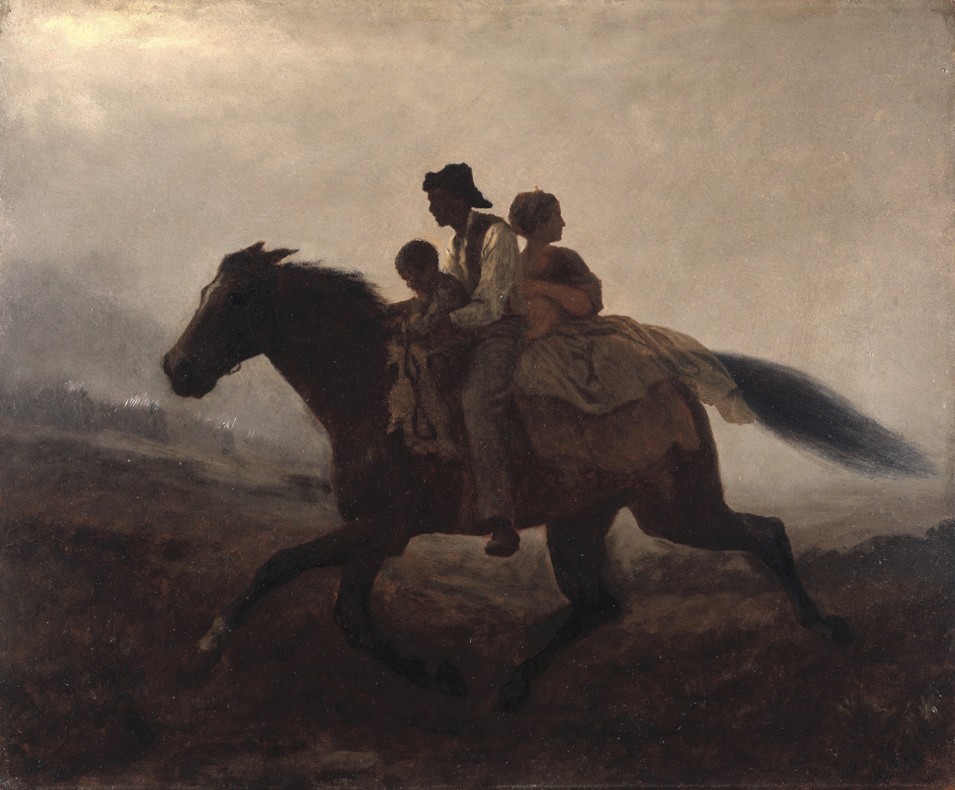 A Ride for Liberty - The Fugitive Slaves - by Eastman Johnson