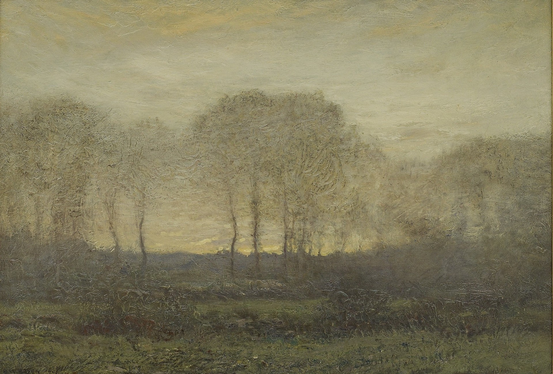 April Morning - by Dwight William Tryon