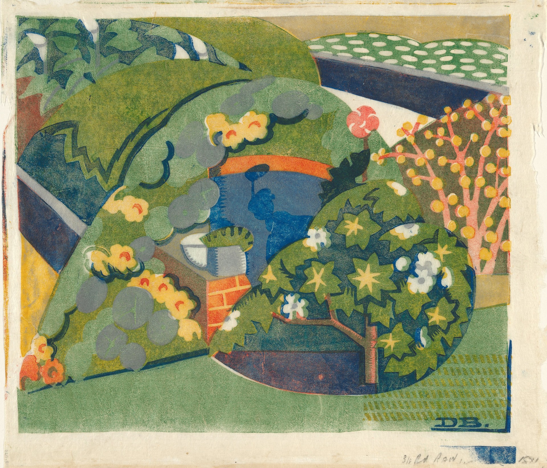 Corner of the garden - by Dorrit Black