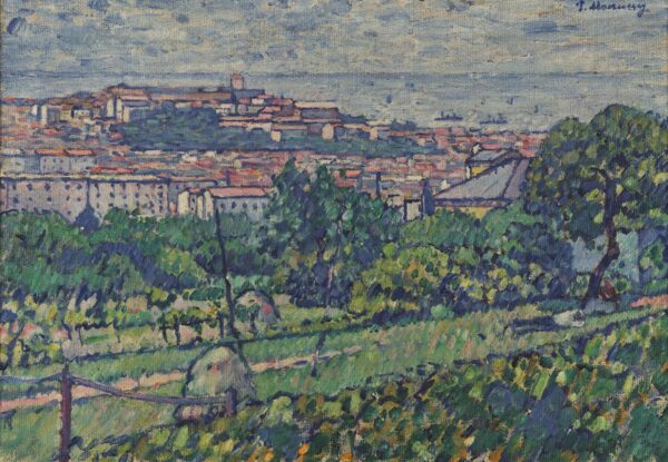 Paesaggio di Trieste - by Piero Marussig