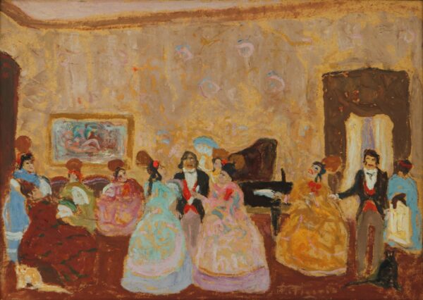 Tertulia - by Pedro Figari