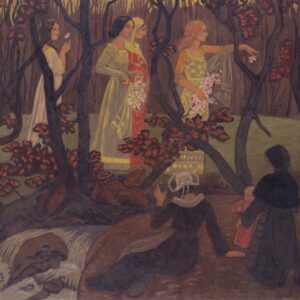Vision near the Torrent or Rendezvous of Fairies - by Paul Sérusier