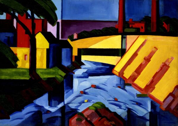 Evening Tones - Oscar Florianus Bluemner