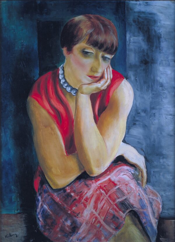 Portrait of Mrs. Renée Kisling (Portrait de Madame Renée Kisling) - by Moïse Kisling