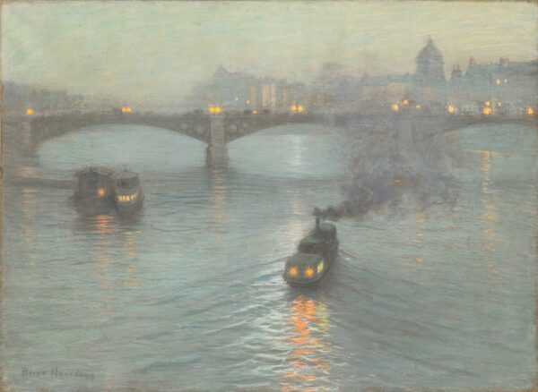 Evening on the Seine - L. Birge Harrison