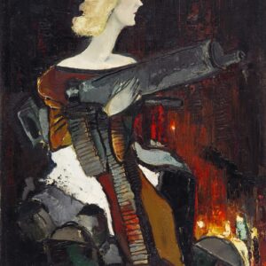 Madonna with a Machine Gun - by Kārlis Padegs