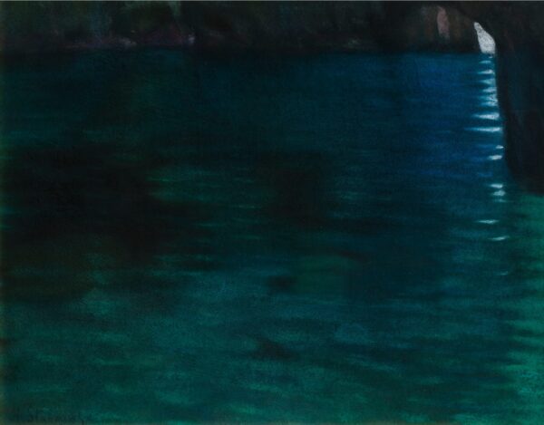 The grotto - by Kazimierz Stabrowski
