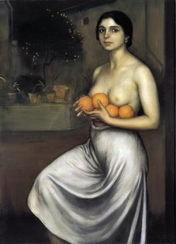 ORANGES AND LEMONS - by Julio Romero de Torres