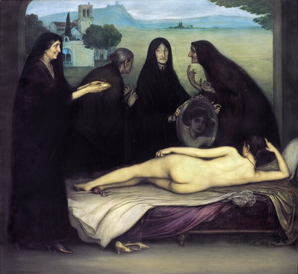 THE SIN - by Julio Romero de Torres
