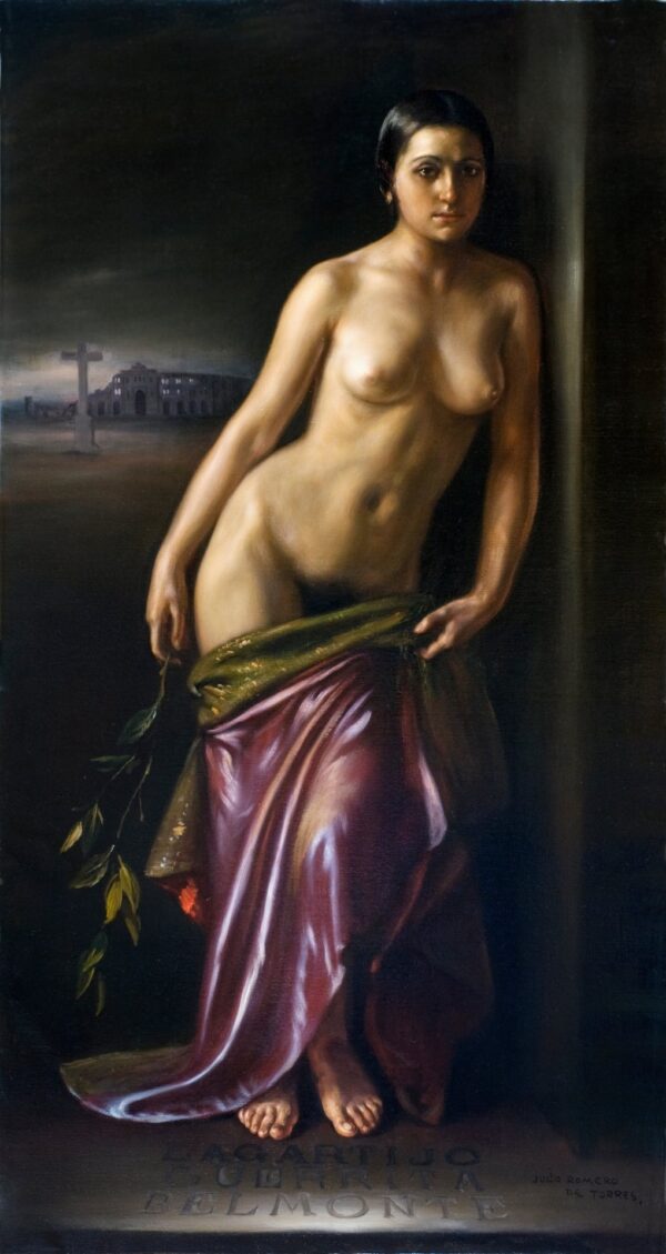 A Present to the Bullfighting Art - by Julio Romero De Torres