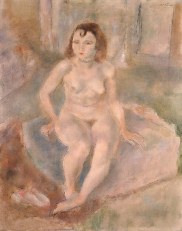 Femme Assise - Jules Pascin