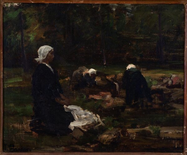 Lavadeiras - by Jules-Adolphe Breton