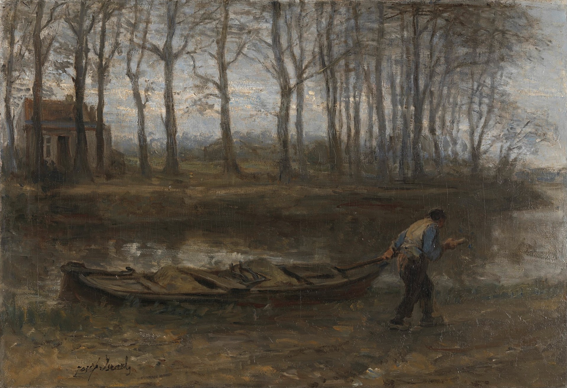 De Zandschipper - by Jozef Israëls