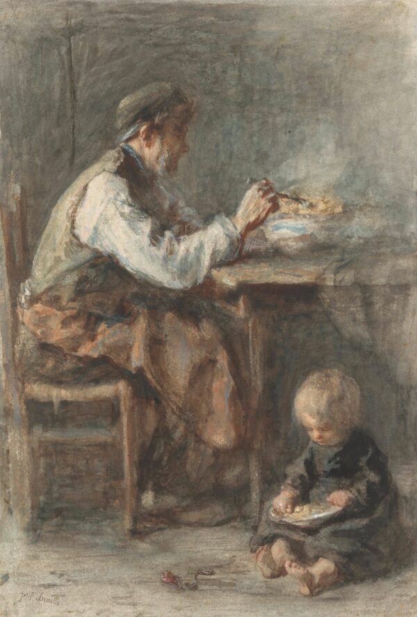 De Schoenmaker - by Jozef Israëls