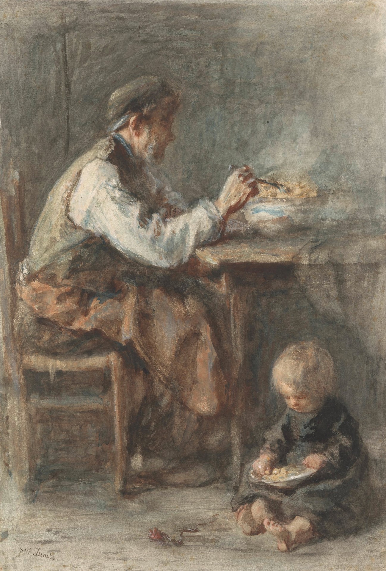 De Schoenmaker - by Jozef Israëls