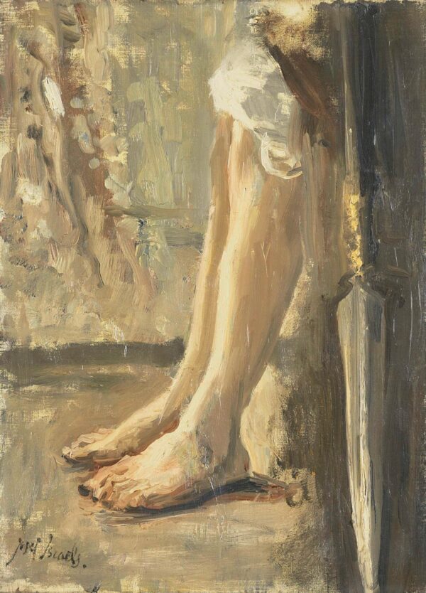 De Benen van David - by Jozef Israëls