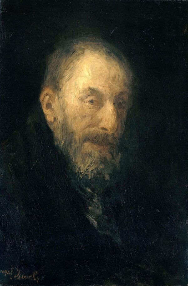 De Oude Isaac - by Jozef Israëls