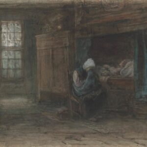 Alleen op de wereld - by Jozef Israëls