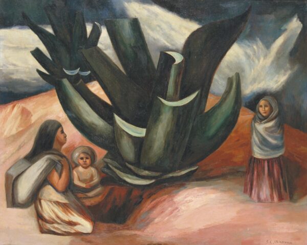 Mexican Landscape (Paisaije Mexicano) - by José Clemente Orozco