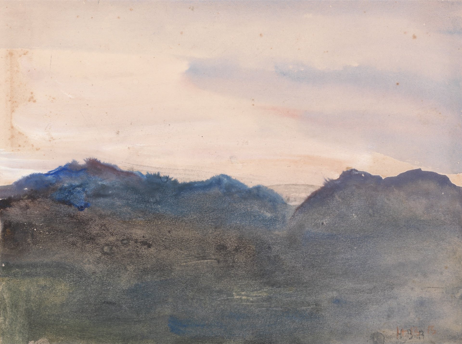Evening Landscape - Hercules Brabazon Brabazon