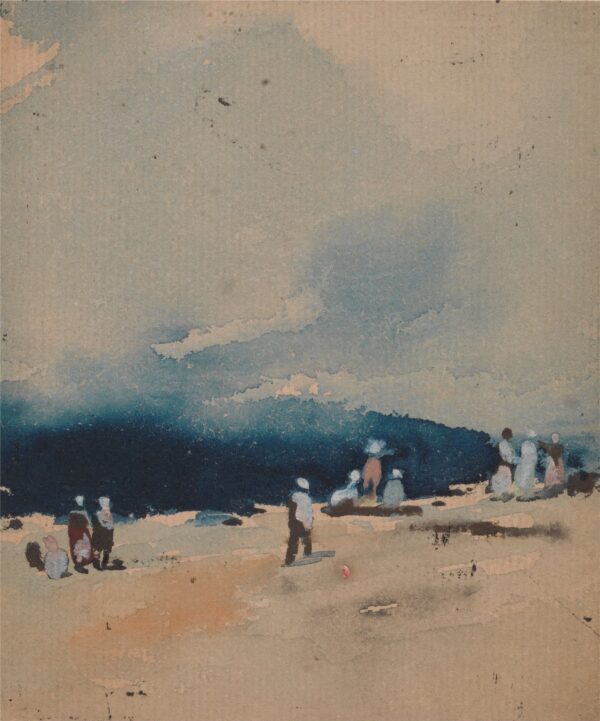 Along the Shore - by Hercules Brabazon Brabazon