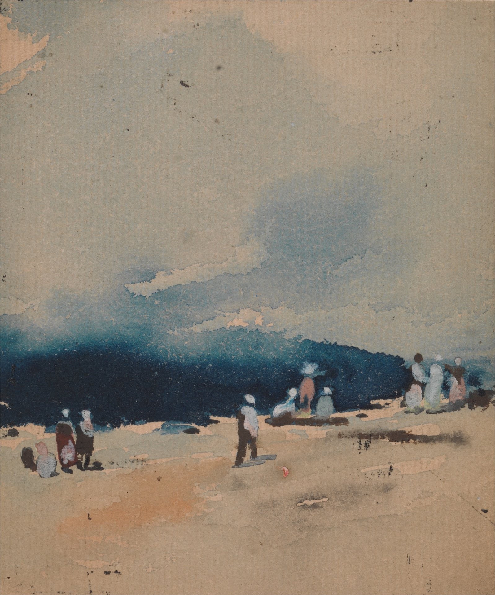 Along the Shore - by Hercules Brabazon Brabazon
