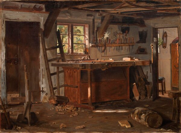 A carpenter's workshop - by Christen Dalsgaard