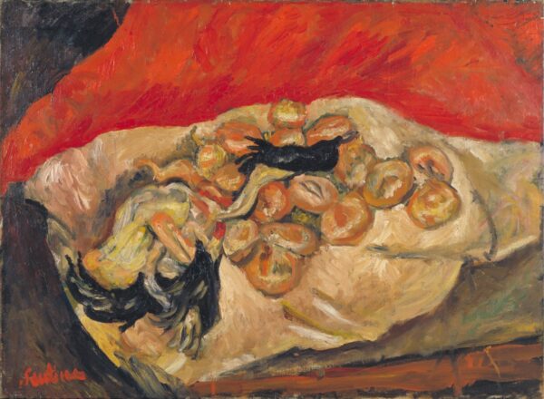 Still Life with Fowl (Nature Morte à La Volaille) - by Chaïm Soutine
