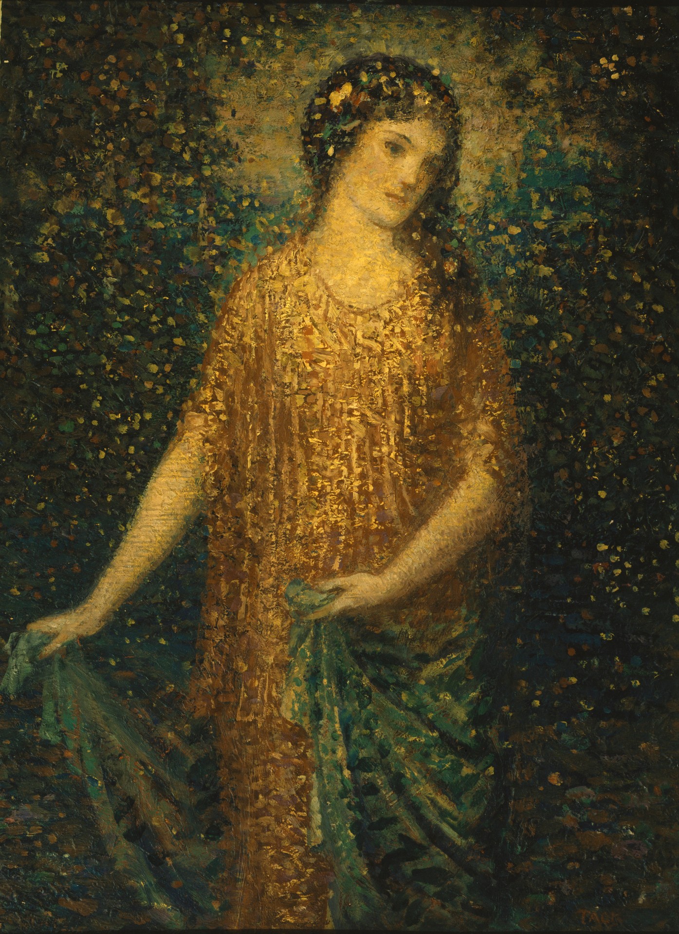 Ideal Figure in Rose - by Augustus Vincent Tack