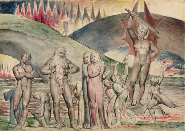 The schismatics and sowers of discord: Mahomet - by William Blake