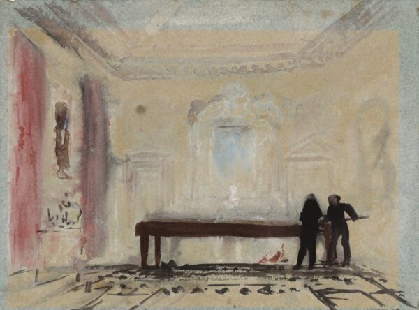 The Billiard Players - by J. M. W. Turner