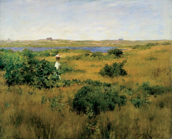 Summer at Shinnecock Hills - by William Merritt Chase