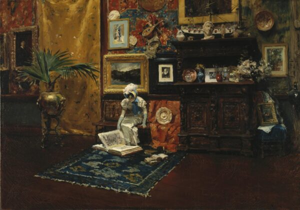 Studio Interior - by William Merritt Chase