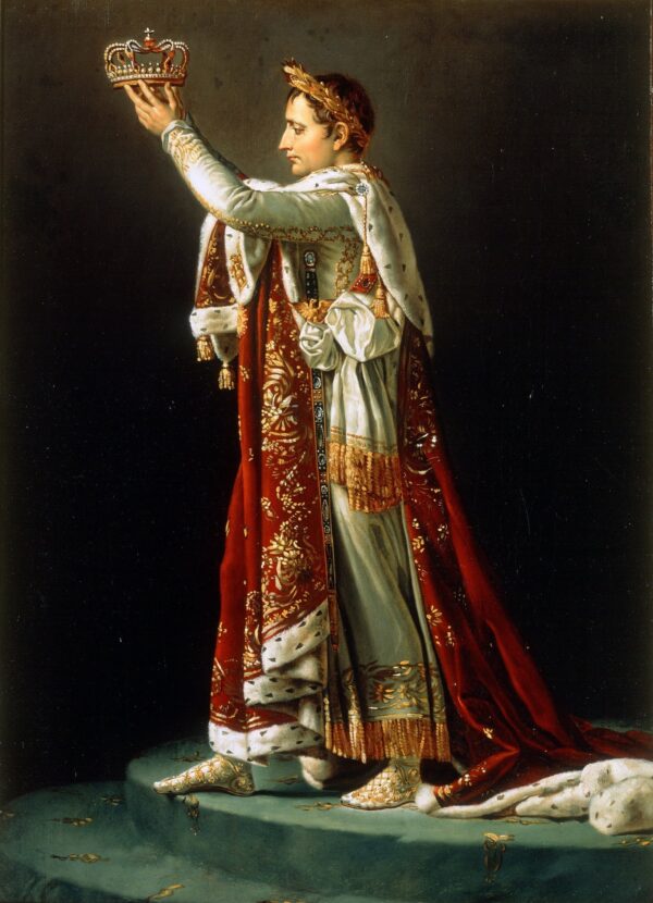 Portrait of Napoléon from David’s “Coronation of the Emperor and the Empress” - by Jacques-Louis David