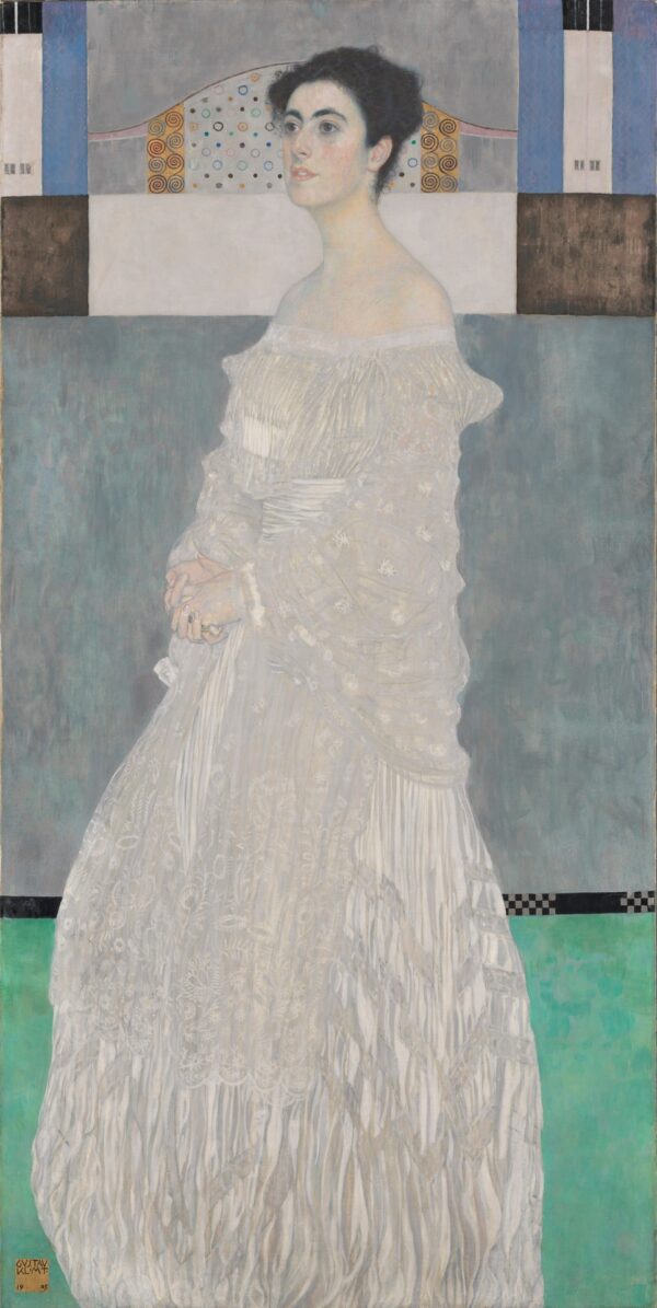 Portrait of Margarethe Stonborough-Wittgenstein - by Gustav Klimt